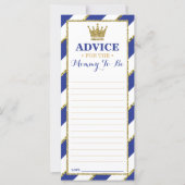 出産前ママへのアドバイスカード、ベビーシャワー、25パック (正面)