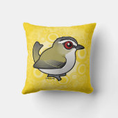 出産可能な赤い目のヴィレオ クッション (裏面)