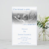 出産案内カード(ベビー付) (スタンド正面)