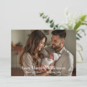 出産案内カード |新生児発表 シーズンカード (スタンド正面)