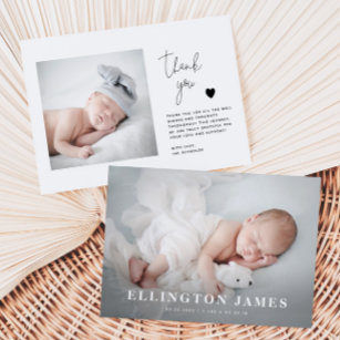 出産案内カード  新生児発表 案内状