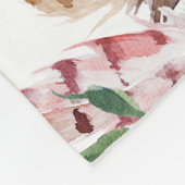 出産発表の包括購買ベビー状態 フリースブランケット (角)