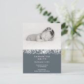 出産発表はがき 案内ポストカード (スタンド正面)