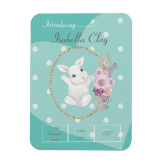 出産発表パーソナライズされた用フォトマグネット マグネット