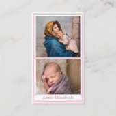 出産発表祈りの言葉カード コーリングカード (正面)