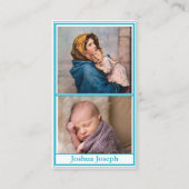 出産発表祈りの言葉カード コーリングカード (正面)