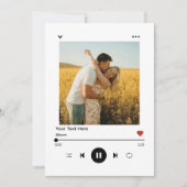 出産発表 カード ソング アルバム フォト (正面)