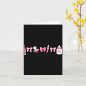 出産祝いのコケットマザー＆ベイビーMbu看護師ステッパートゥームＲｎクリスマス カード (黄色い花)