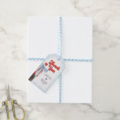 出産祝いのパーティー記念品 She's Ready to Pop Baby Shower Favor ギフトタグ (より糸付き)
