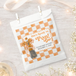 出産祝いパーティー She's Ready to Pop Baby Shower フェイバーバッグ