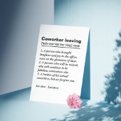出発する同僚への贈り物 サンキューカード