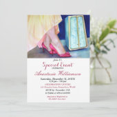 出発パーティー招待状 招待状 (スタンド正面)