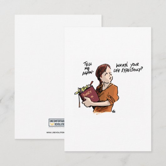 出発ロビー がん ポストカード (正面/裏面)