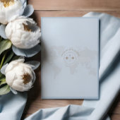 出発！パスポートチケット デスティネーション ウェディング 招待状