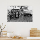 出稼ぎ家族， 1940 ポスター (キッチン)