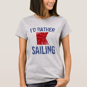 出航したいと思航海のう Tシャツ