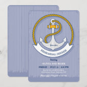 出航せよ 招待状 (正面/裏面)