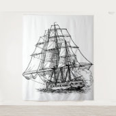 出航タペストリー タペストリー (正面)