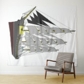 出航タペストリー タペストリー (インサイチュ(横))