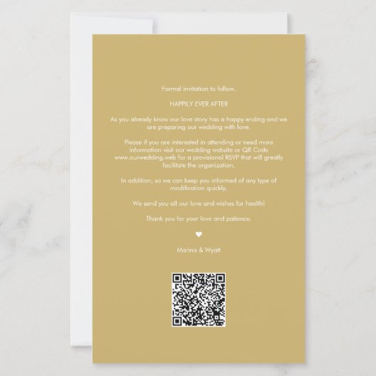 出芽エレガント偽金ゴールドフローラリースイニシャル (裏面)