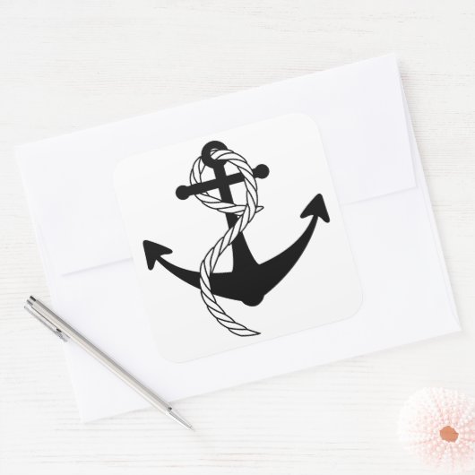 出荷いかり スクエアシール (封筒)