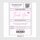 出荷かわいらし票 シール (シート)