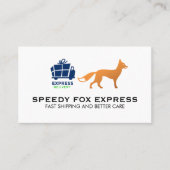 出荷アイコン | 配送サービス 名刺 (正面)