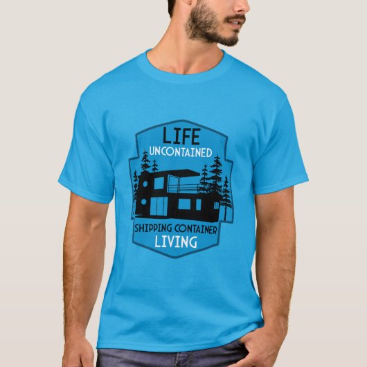 出荷コンテナアーキテクチャ Tシャツ (正面)
