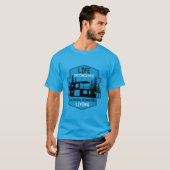 出荷コンテナアーキテクチャ Tシャツ (正面フル)