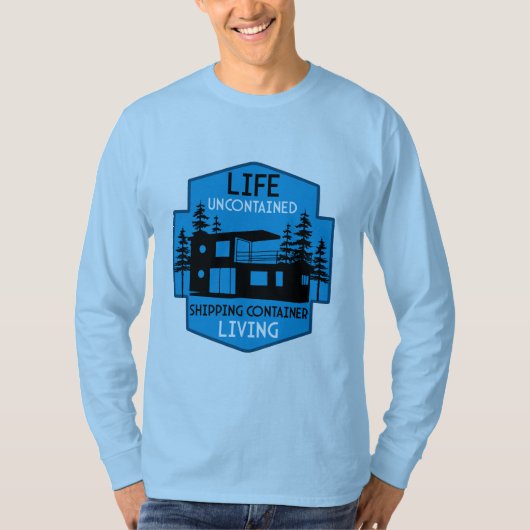 出荷コンテナアーキテクチャ Tシャツ (正面)