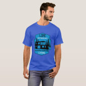 出荷コンテナアーキテクチャ Tシャツ (正面フル)