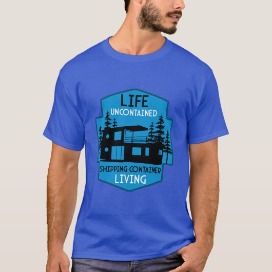 出荷コンテナアーキテクチャ Tシャツ (正面)