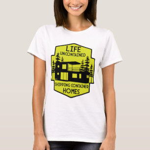 出荷コンテナアーキテクチャ Tシャツ