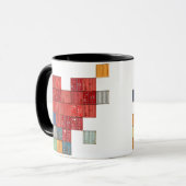 出荷コンテナハート マグカップ (正面左)