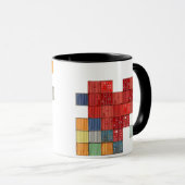 出荷コンテナハート マグカップ (正面右)