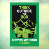 出荷コンテナホームリビング ウィンドウサイン (シート3)