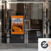 出荷コンテナホームリビング ウィンドウサイン (オフィスドア)