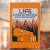 出荷コンテナホームリビング ウィンドウサイン (シート2)