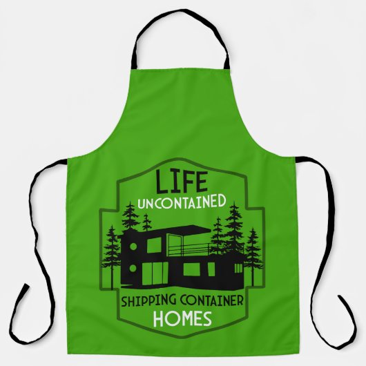 出荷コンテナホームリビング エプロン (正面)