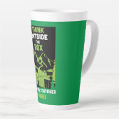 出荷コンテナホームリビング カフェラテマグ (右アングル)