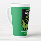 出荷コンテナホームリビング カフェラテマグ (左アングル)