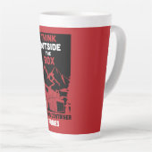 出荷コンテナホームリビング カフェラテマグ (右アングル)