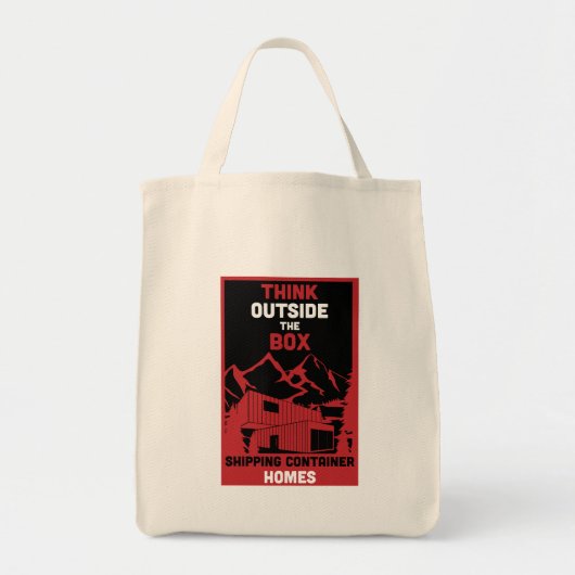 出荷コンテナホームリビング トートバッグ (正面)