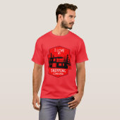 出荷コンテナホームリビング Tシャツ (正面フル)