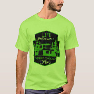 出荷コンテナホームリビング Tシャツ