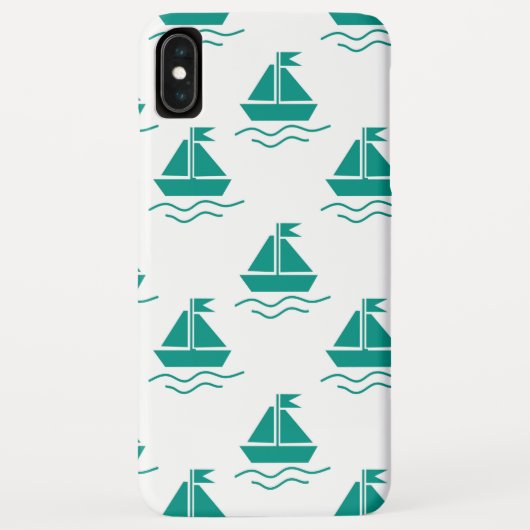 出荷パターン背景iPhone / iPadケース Case-Mate iPhoneケース (裏面)