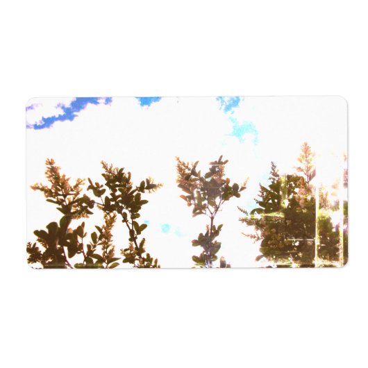 出荷ラベルのスタイルとデザイン ラベル (正面)