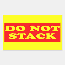 出荷ラベルをスタックしない 長方形シール