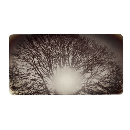 出荷ラベルスタイル及びデザイン ラベル (正面)