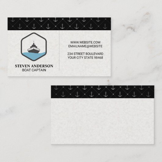 出荷ロゴ | いかり 名刺 (正面/裏面)